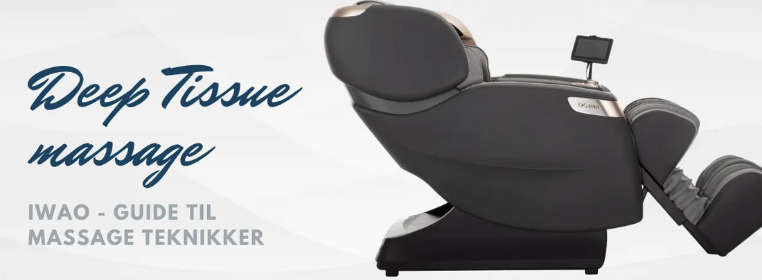 Massagetechnieken in onze massagestoelen – Deep tissue-massage