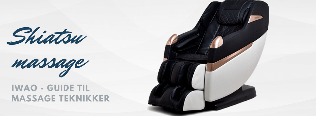 Massagetechnieken in onze massagestoelen – Shiatsumassage