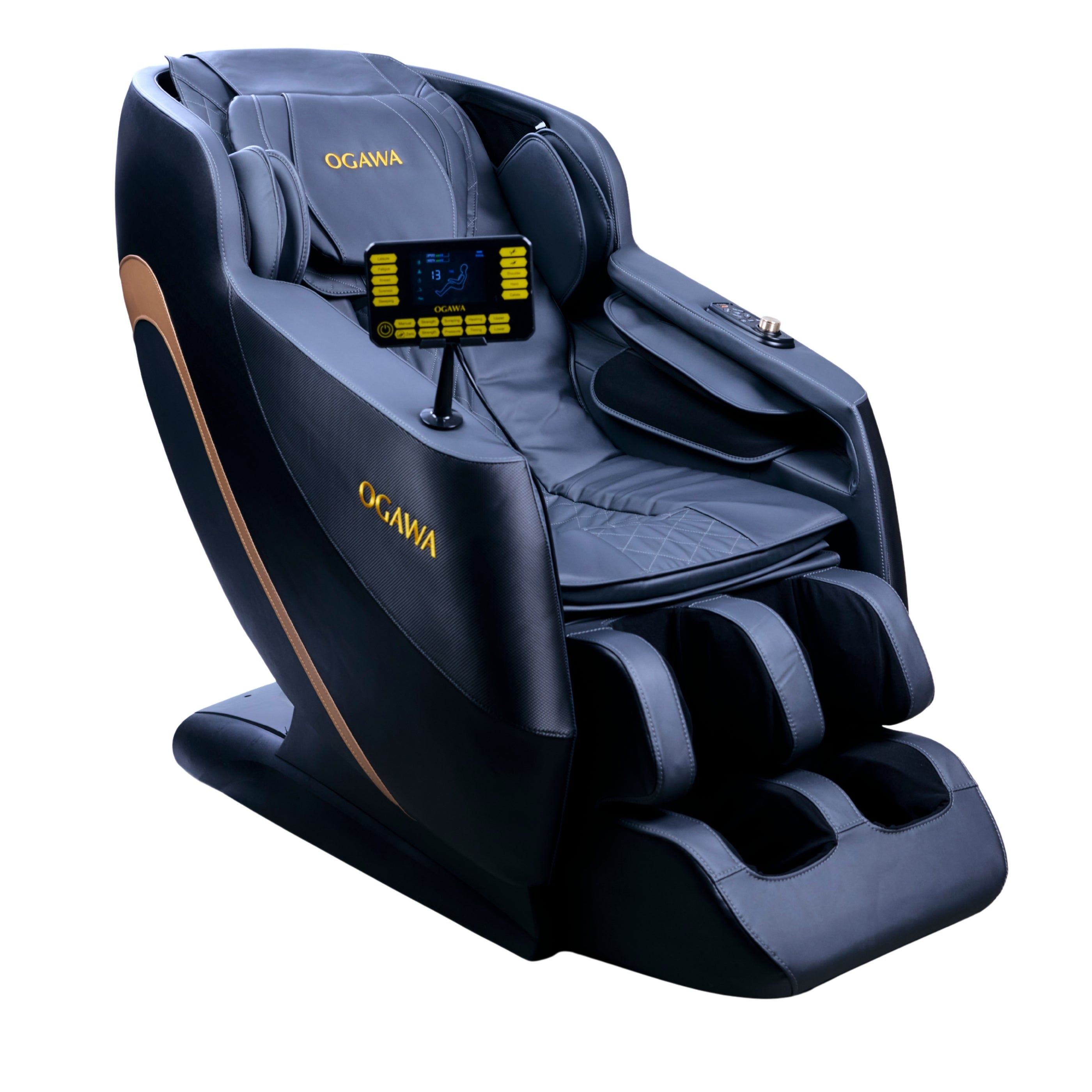 OGAWA Relaxio - Zwart - 2D-massagestoel