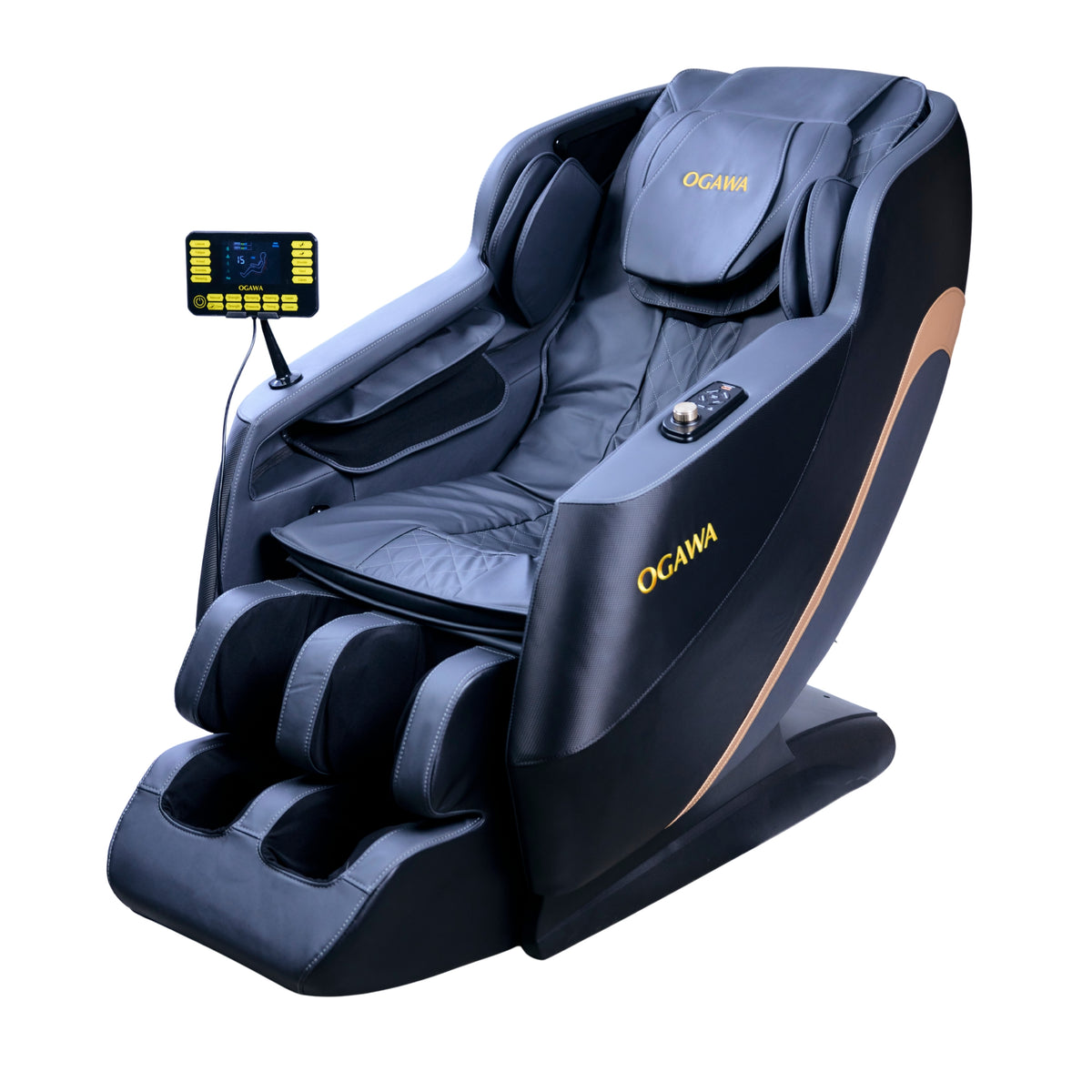 OGAWA Relaxio - Zwart - 2D-massagestoel