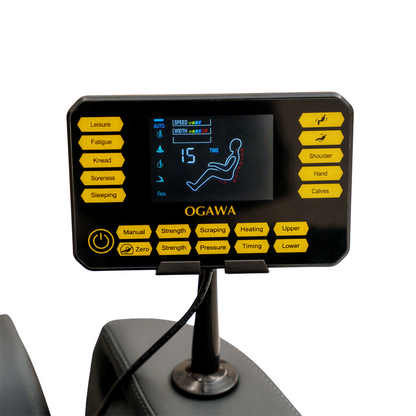 OGAWA Relaxio - Zwart - 2D massagestoel