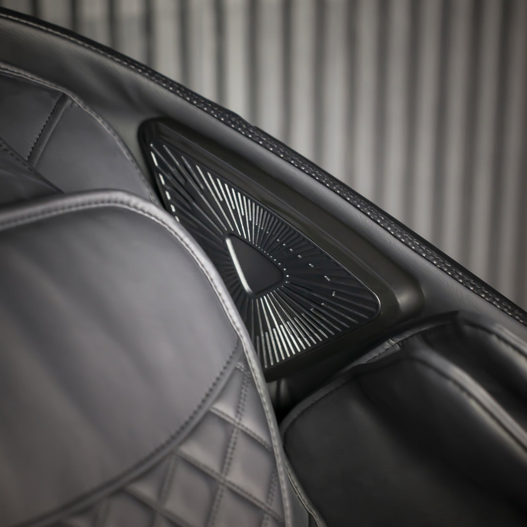 IWAO Gravity met spraakbesturing - 4D massagestoel - Zwart