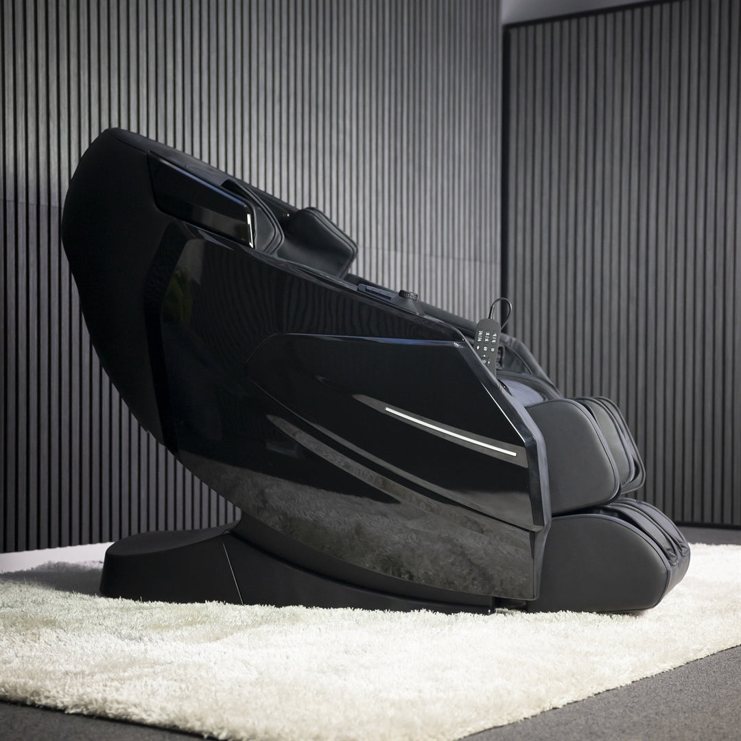 IWAO Gravity met spraakbesturing - 4D massagestoel - Zwart