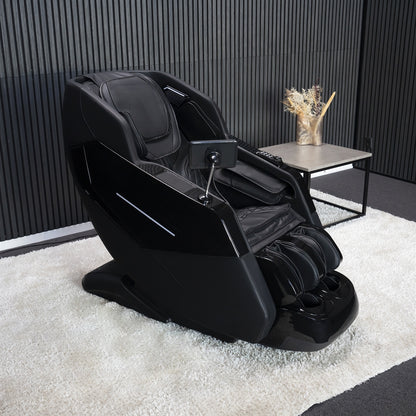 IWAO Apollo Pro met ultieme comfort - 3D massagestoel - Zwart