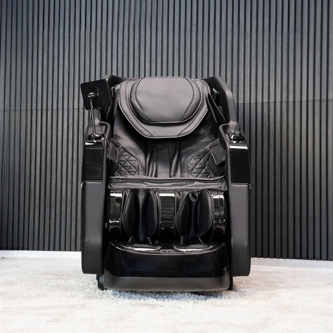 IWAO Apollo Pro met ultieme comfort - 3D massagestoel - Zwart