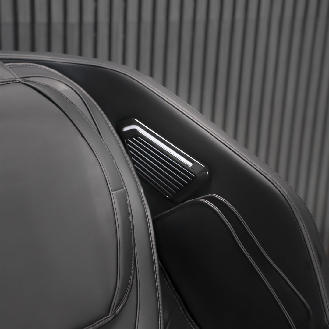 IWAO Apollo Pro met ultieme comfort - 3D massagestoel - Zwart
