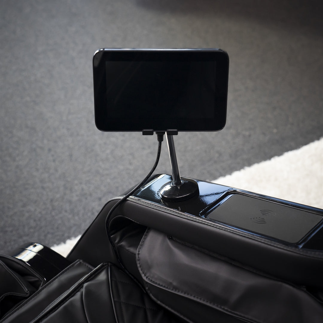 IWAO Apollo Pro met ultieme comfort - 3D massagestoel - Zwart