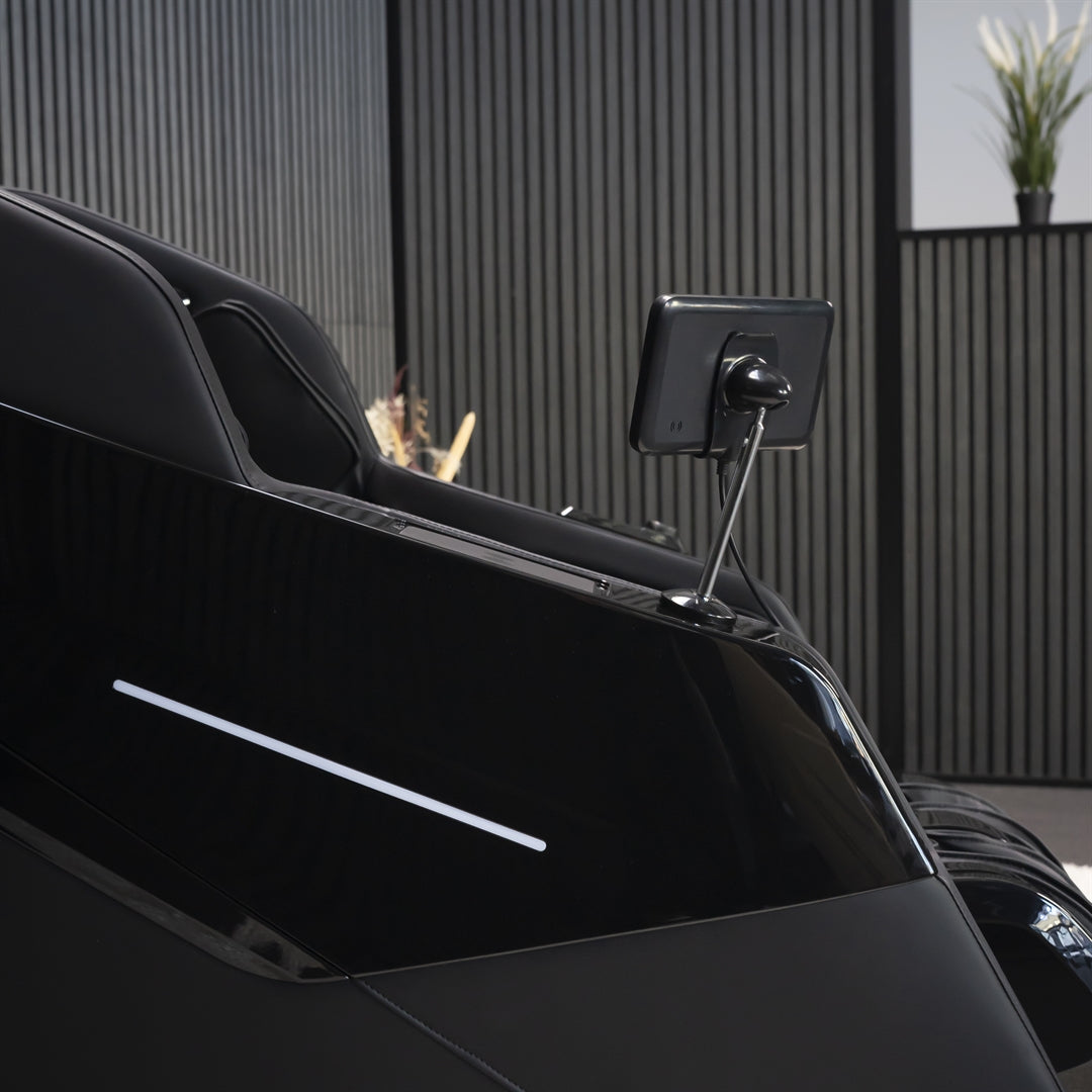 IWAO Apollo Pro met ultieme comfort - 3D massagestoel - Zwart