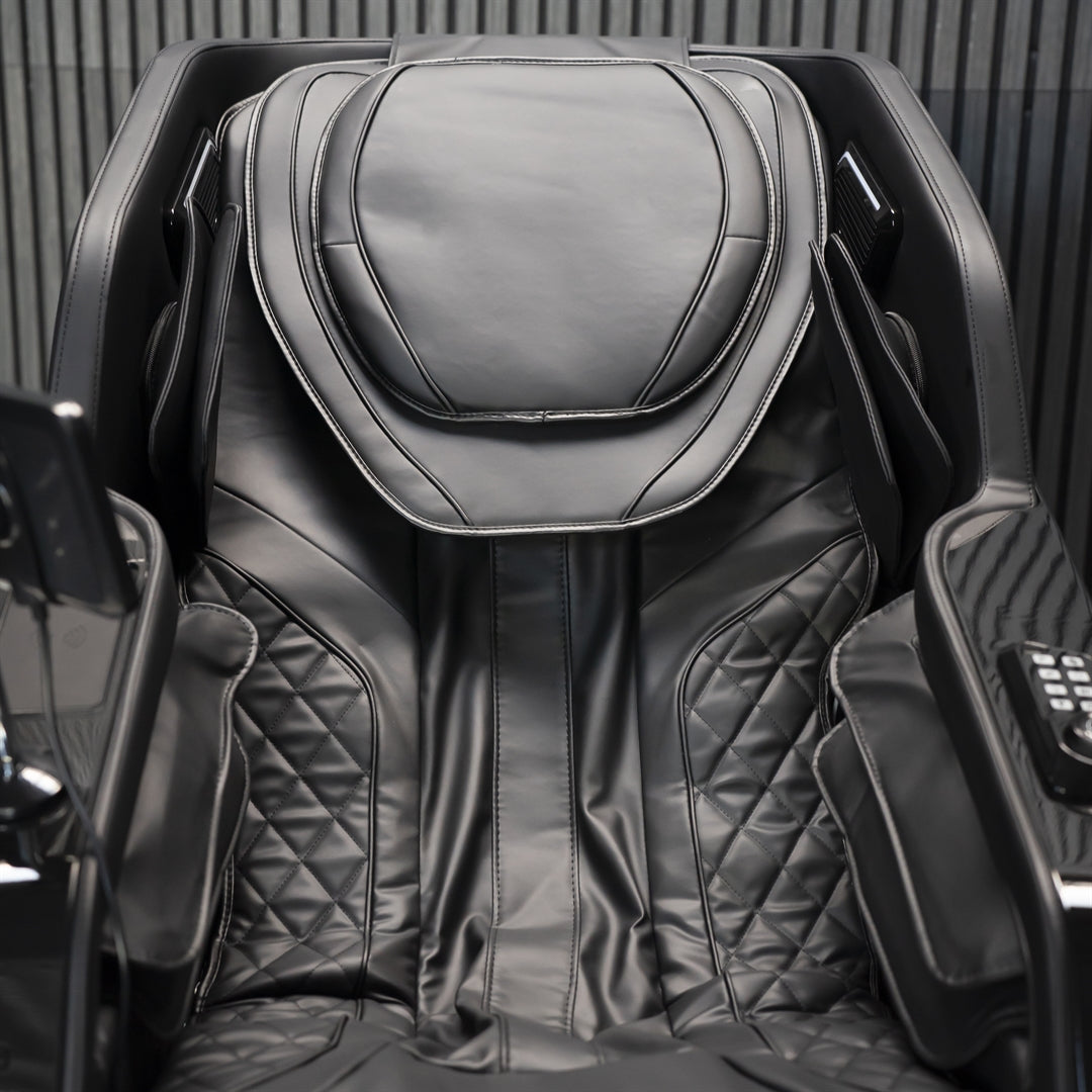 IWAO Apollo Pro met ultieme comfort - 3D massagestoel - Zwart