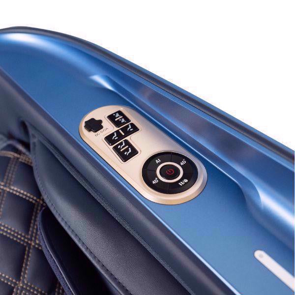 OGAWA Maestro Ai massagestoel Cobalt Blue bediening