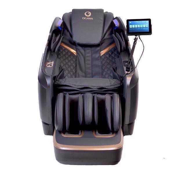 OGAWA Maestro Ai - Iridium Grey - 4D massagestoel - Van voren gezien