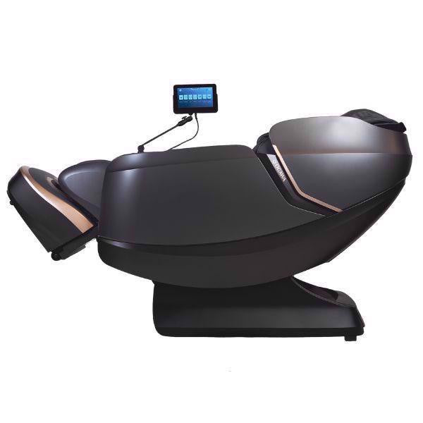 OGAWA Maestro Ai - Iridium Grey - 4D massagestoel - Zero Gravity van opzij