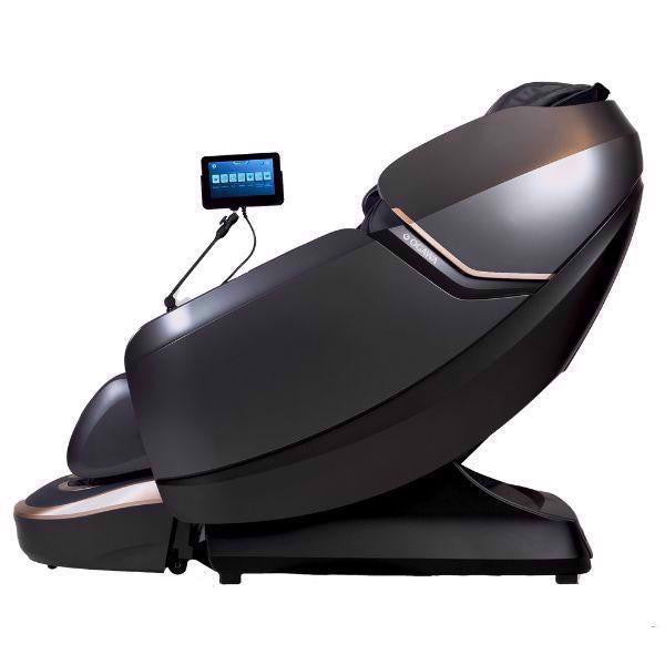 OGAWA Maestro Ai - Iridium Grey - 4D massagestoel - In profiel gezien