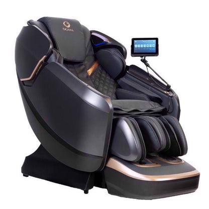 OGAWA Maestro Ai - Iridium Grey - 4D massagestoel - Van opzij gezien