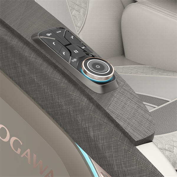 OGAWA BioVis - Grijs - 4D massagestoel