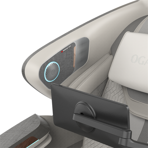 OGAWA BioVis - Grijs - 4D massagestoel