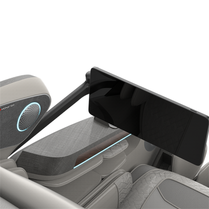 OGAWA BioVis - Grijs - 4D massagestoel