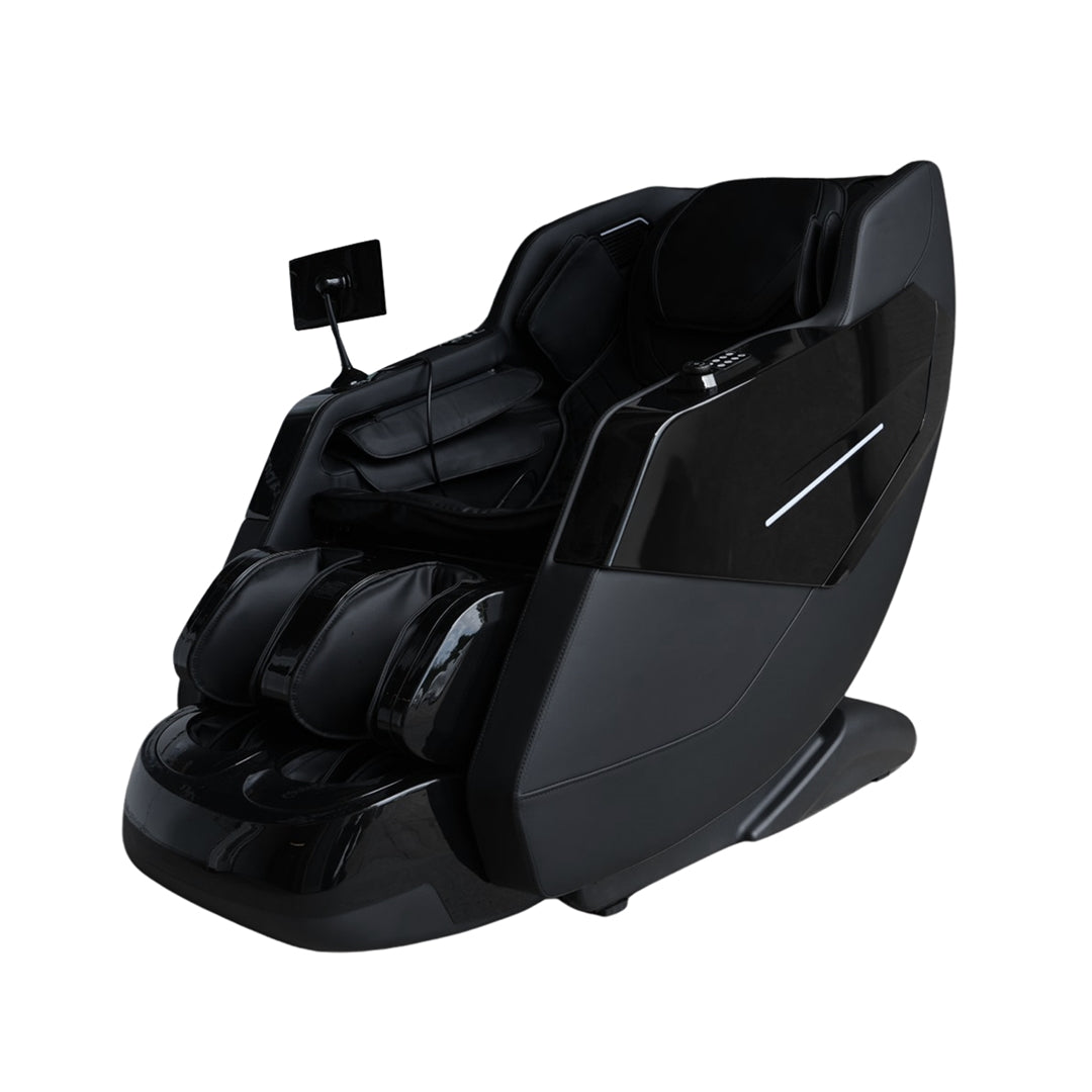 IWAO Apollo Pro met ultieme comfort - 3D massagestoel - Zwart