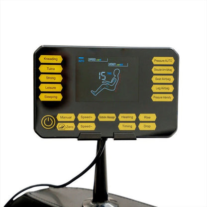 IWAO Nova met 2026-technologie - 8D-massagestoel - Zwart