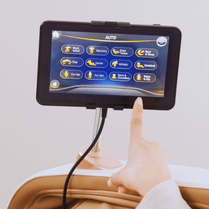 OGAWA Sonic-X - Latte - 2D massagestoel touchscreen
