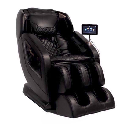 OGAWA Sonic-X - Zwart - 2D massagestoel gezien vanaf de linkerzijde