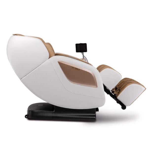 OGAWA Sonic-X - Latte - 2D massagestoel van opzij gezien